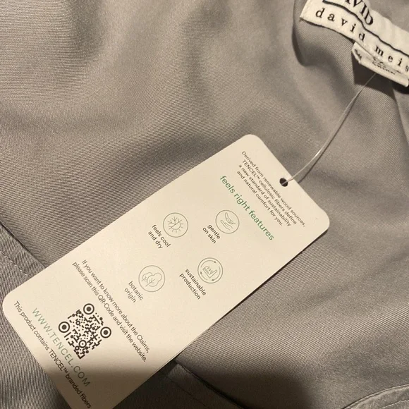 David meister 1X ruffle top NEW ❤️🔥 grey blouse plus size top - Picture 9 of 9